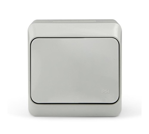 Выключатель 1-кл. ОП Nix 10А IP54 250В сер. TOKOV ELECTRIC TKE-NX-V1-C06-IP54 Выключатель 1-кл. ОП Nix 10А IP54 250В сер. TOKOV ELECTRIC TKE-NX-V1-C06-IP54