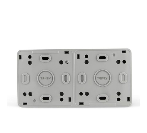 Блок ОП Nix (розетка 16А 250В с заземл. + 1-кл. выкл. 10А) IP54 сер. TOKOV ELECTRIC TKE-NX-V1RZ-C06T-IP54 Блок ОП Nix (розетка 16А 250В с заземл. + 1-кл. выкл. 10А) IP54 сер. TOKOV ELECTRIC TKE-NX-V1RZ-C06T-IP54